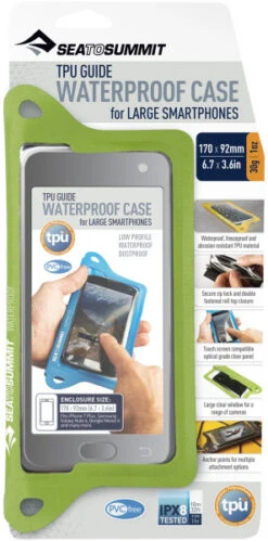 Sea To Summit TPU Guide Waterproof Case -Paddles Verkaufe 2630741 xl lime 20 720x600