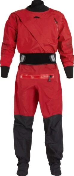 NRS Men's Crux Drysuit -Paddles Verkaufe 4150511 red 23 720x600